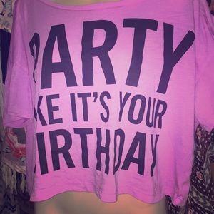 Victoria secret PINK CROP TOP